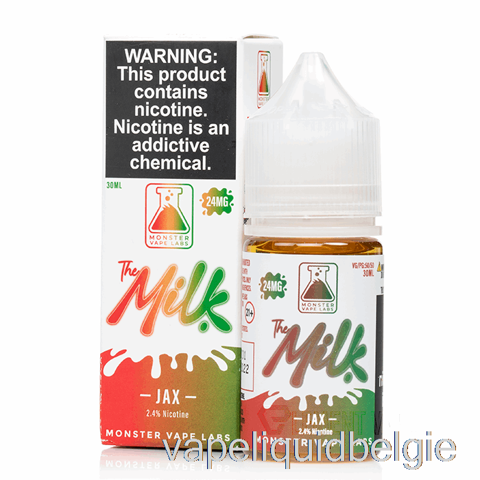 Vape België Jax - De Melkzouten - 30ml 48mg